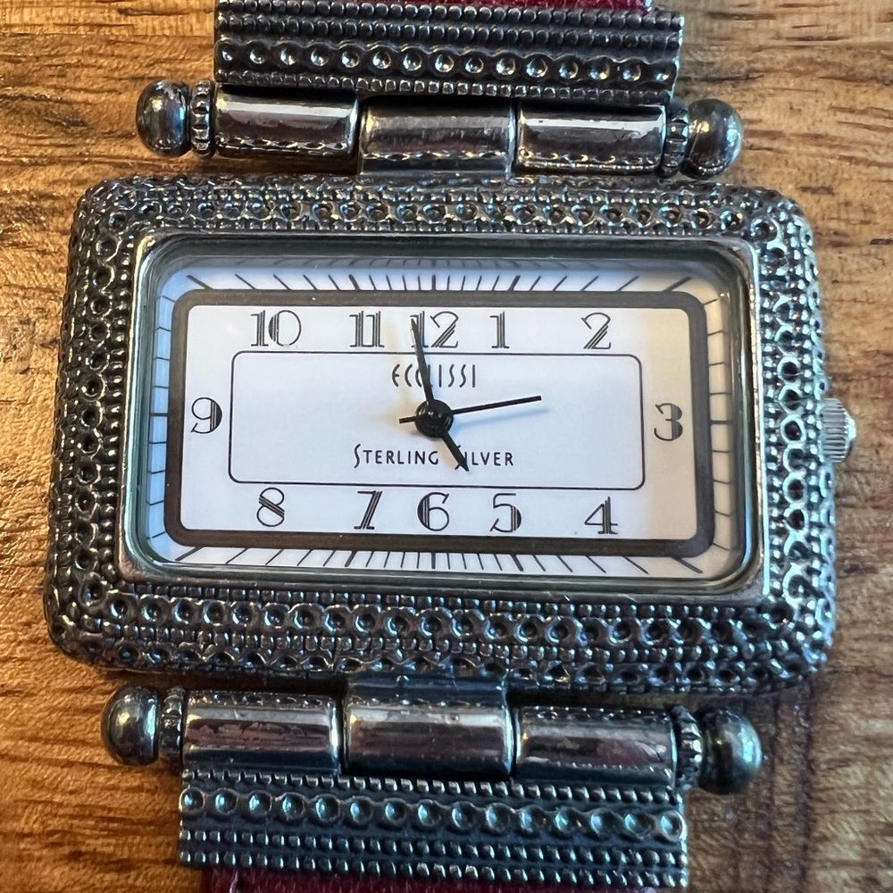 Ecclissi silver watch